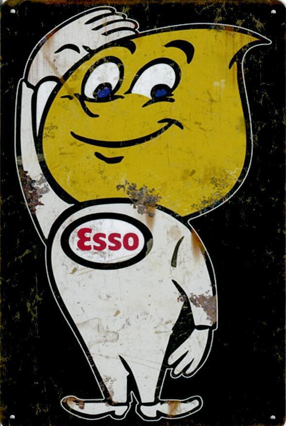 Esso Oil Drip - Old-Signs.co.uk